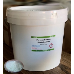 Iron Sulfate; Ferrous Sulfate, Heptahydrate
